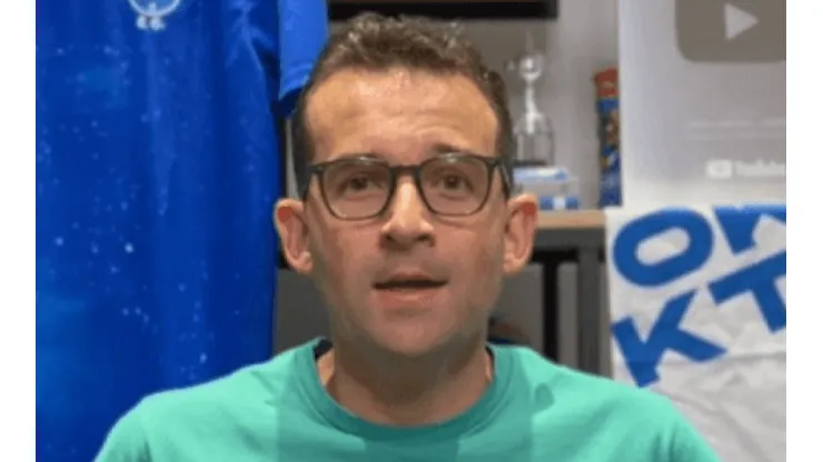 Samuel Venâncio, jornalista que cobre o Cruzeiro