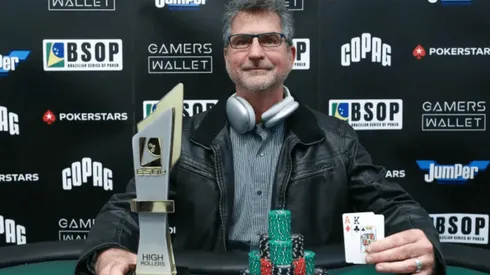 Max Vaccalluzzo ganhou o High Roller do BSOP Gramado (Foto: Rafael Terra/BSOP)