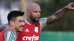 Foto: César Greco / Ag. Palmeiras - Willian e Felipe Melo ganham R$ 1 milhão juntos por mês após saída do Palmeiras para o Fluminense