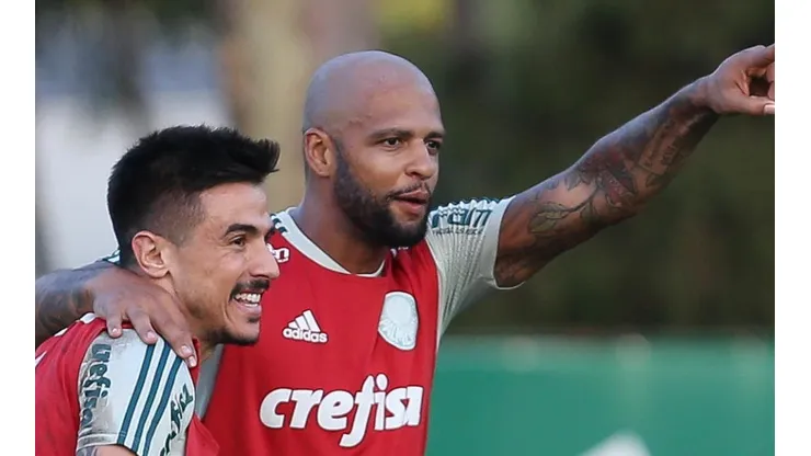 Foto: César Greco / Ag. Palmeiras - Willian e Felipe Melo ganham R$ 1 milhão juntos por mês após saída do Palmeiras para o Fluminense