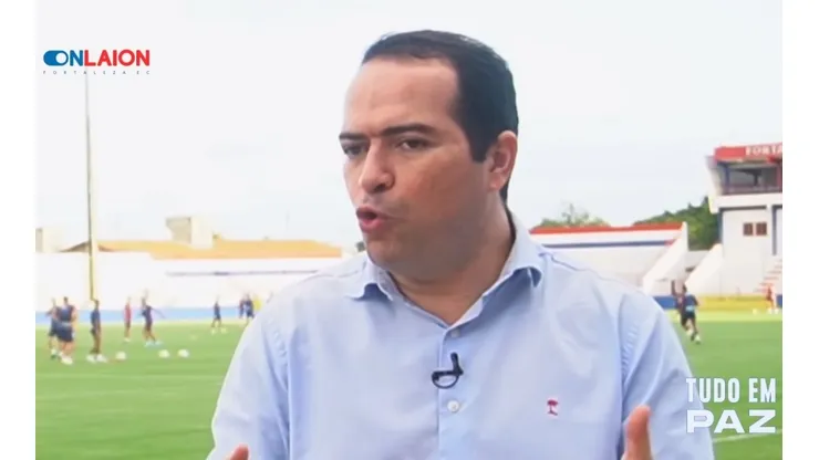 Foto: TV Leão/YouTube - Marcelo Paz dispara sobre invasão no Castelão