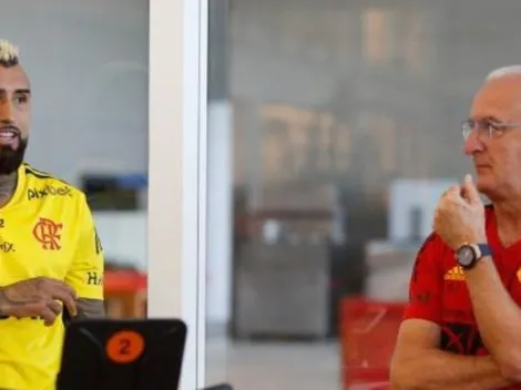 “Preocupação”; Situação de Vidal vaza por setorista antes da final e Dorival define substitutos no CRF