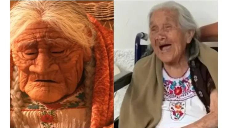 Mulher que inspirou personagem de 'Viva - A Vida É uma Festa' morre aos 109 anos. Imagens/Reprodução: DisneyMusicVEVO - YouTube / Canal Milenio.