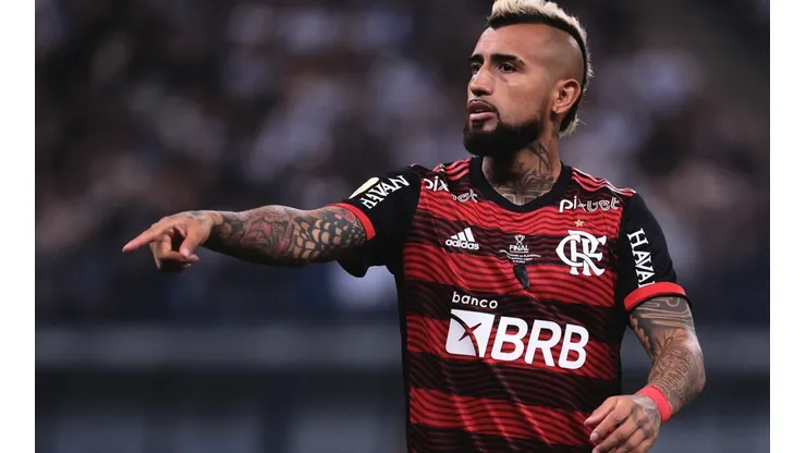 Agif/Ettore Chiereguini - Vidal ganha reforço no Flamengo