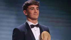 Reprodução/Barcelona - Gavi é eleito melhor sub-21 do mundo