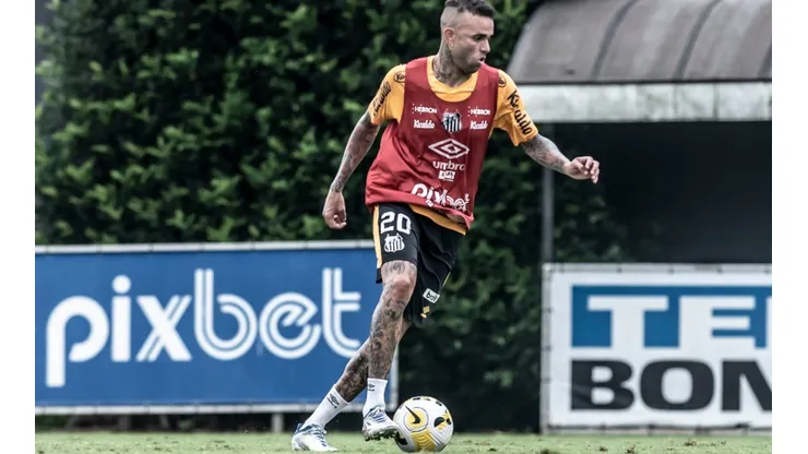 Ivan Storti/Santos FC - Luan causa polêmica no Santos