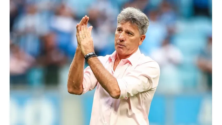 Foto: Lucas Uebel/Grêmio/Divulgação - Renato Portaluppi: treinador ironizou informações da imprensa