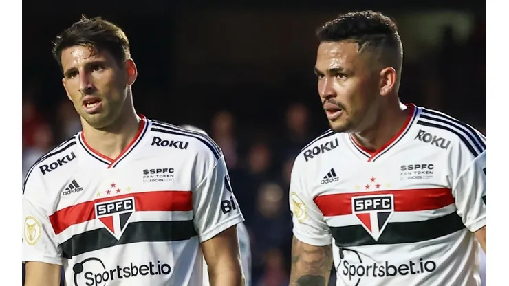 Foto: Marcello Zambrana/AGIF - Calleri e Luciano são referências do ataque do São Paulo