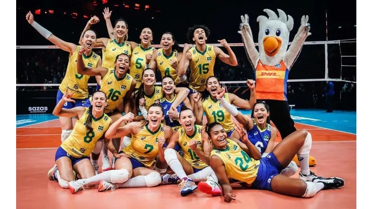 Elenco da Seleção no Mundial disputado na Holanda e Polônia