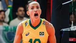 Gabi foi um dos destaques da campanha brasileira