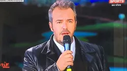 Foto: Reprodução vídeo Band TV/ Diretor do Corinthians responde e ironiza declaração de Marcos Braz sobre polêmicas de arbitragem.