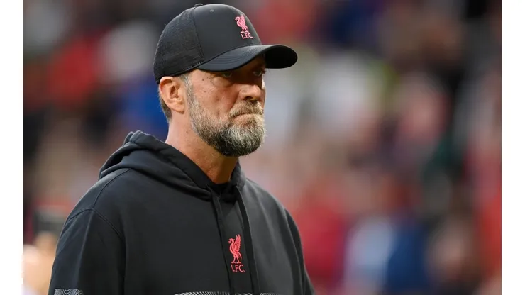 Michael Regan / Equipe / Getty Images - Klopp no comando do Liverpool.
