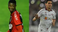 Foto Matheus Babi: Pedro H. Tesch/AGIF e Foto Ganso: Thiago Ribeiro/AGIF - Flu chegou a oferecer jogadores ao Botafogo