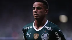 Giovani, ex-cria alviverde em ação pelo Palmeiras Foto: Ettore Chiereguini/AGIF