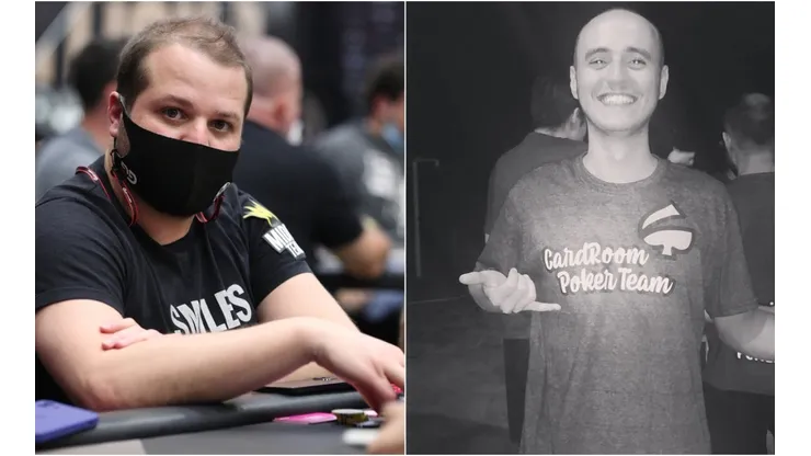 Luciano Hollanda e Mateus Thomaz forraram no poker online (Fotos: Luis Bertazini/BSOP e Reprodução instagram oficial Mateus Thomaz @mateus.thomazz)