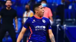 Foto: Reprodução/ Johor FC - Bergson comemorando gol