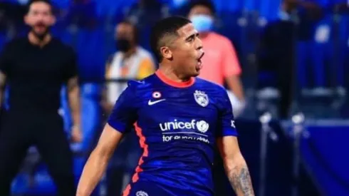 Foto: Reprodução/ Johor FC - Bergson comemorando gol