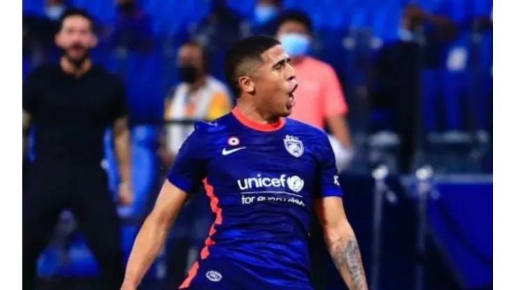 Foto: Reprodução/ Johor FC - Bergson comemorando gol
