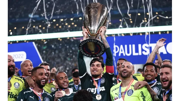 Foto: Ettore Chiereguini/AGIF - Paulistão 2022 foi o primeiro de Abel Ferreira pelo Clube.