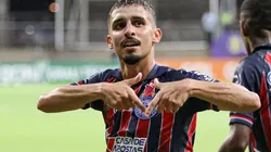 Renan Oliveira/AGIF - Daniel comemorando gol pelo Bahia