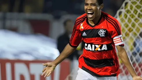 Elias foi campeão da Copa do Brasil com o Flamengo (Foto: Gilvan de Souza/Flamengo)