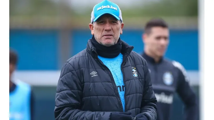 Foto: Lucas Uebel/Grêmio/Divulgação - Renato: preocupado com a montagem do elenco do Grêmio para 2023
