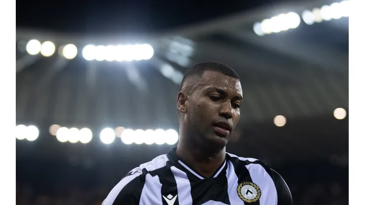 Wallace em ação pela Udinese. Foto: Getty Images/Emmanuele Ciancaglini