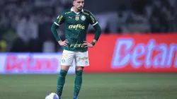 Piquerez durante partida contra o Bragantino no estadio Arena Allianz