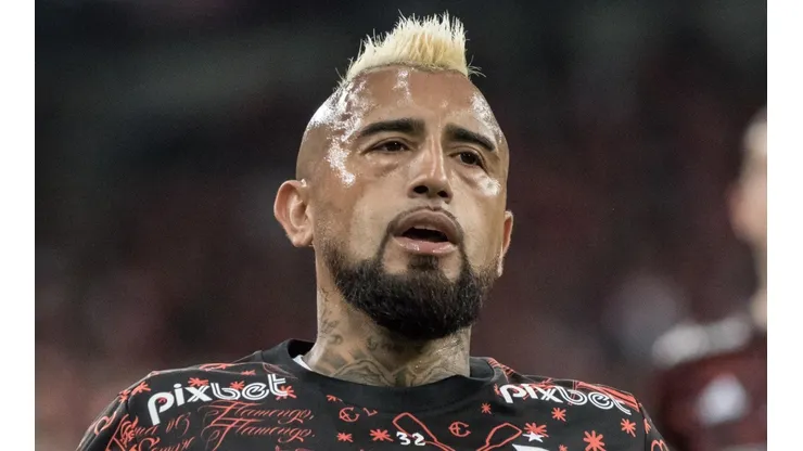 Robson Mafra/AGIF/ Pai de Vidal morre no Chile antes de duelo da Copa do Brasil; Flamengo se manifesta nas redes sociais.