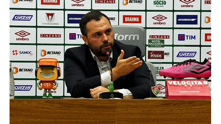 Foto: Mailson Santana/Fluminense FC/Divulgação - Mário Bittencourt: presidente detalhou planejamento do Tricolor