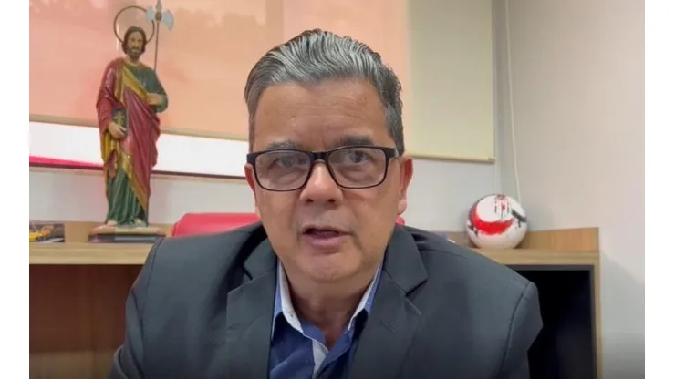Foto: Reprodução/Sagres TV - Marcos Egídio diretor administrativo do Atlético-GO
