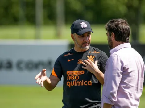 Vampeta ‘sobe o tom’ com Vitor Pereira e dá conselho a Duílio sobre futuro do Corinthians