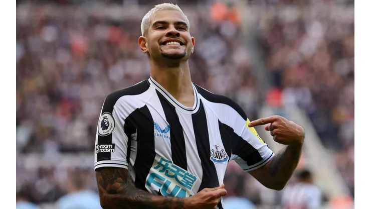Foto: Stu Forster/Getty Images/Inglaterra - Bruno Guimarães: em alta com a camisa do Newcastle