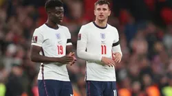 Foto: David Ramos/Getty Images - Bukayo Saka e Mason Mount devem estar na Copa do Mundo