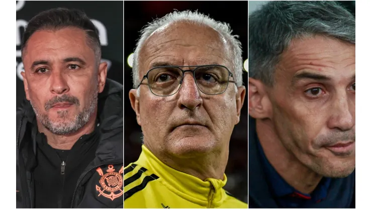 Foto: Marcello Zambrana; Thiago Ribeiro; Gabriel Machado/AGIF - Vitor Pereira, Dorival e Vojvoda
