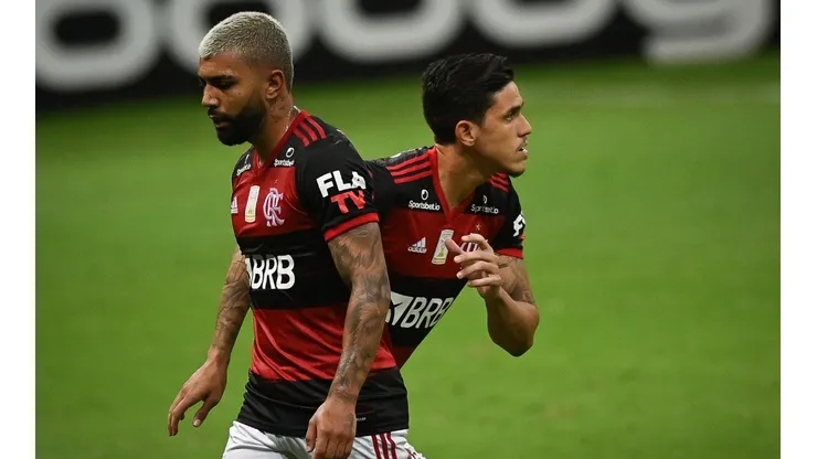Agif/Andre Borges - Pedro e Gabigol são 'colocados para escanteio'