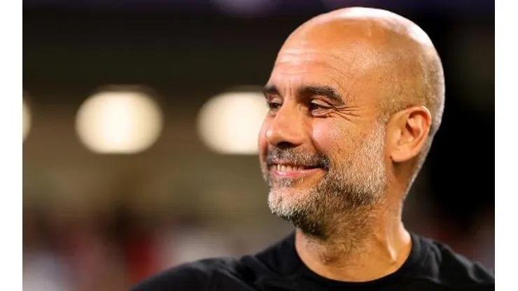 Foto: Fran Santiago/Getty Images - Guardiola comparou Haaland com outro jogador que vai estar na Copa do Mundo
