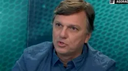 Reprodução Jovem Pan/ "Dorival Júnior tem receio..."; Mauro Cezar é sincero sobre relação do treinador com o elenco do Flamengo.