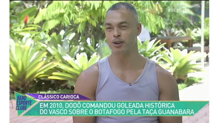 Foto: Band Esporte Clube/YouTube - Dodô ganha 'pupilo' no Vasco