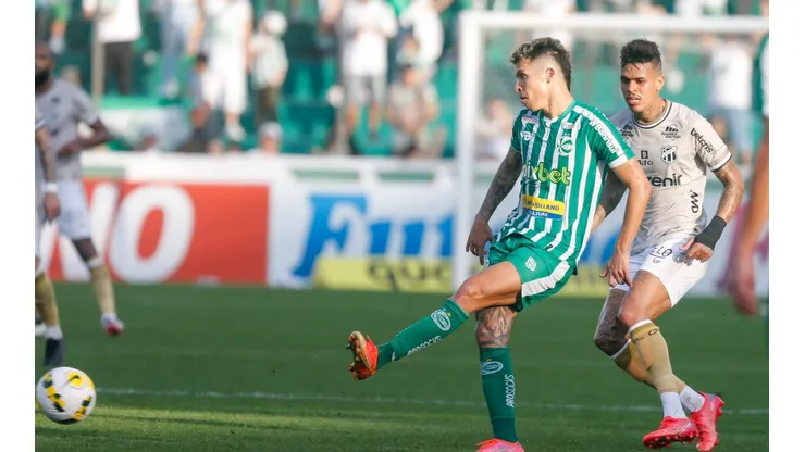Foto: Luiz Erbes/AGIF - Bruno Nazário volta ao time do Juventude contra o Santos