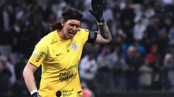 Ettore Chiereguini/AGIF - Cássio no gol do Timão.