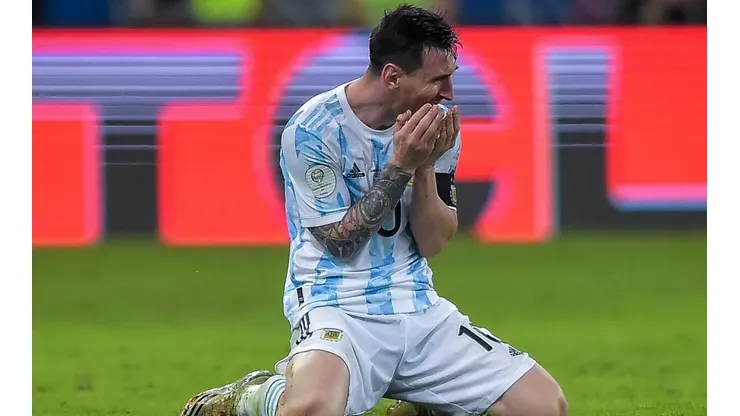Thiago Ribeiro/AGIF - Messi pela Argentina.