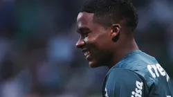 Endrick ainda não fez sua estreia com a camisa do Palmeiras (Foto: Ettore Chiereguini/AGIF)