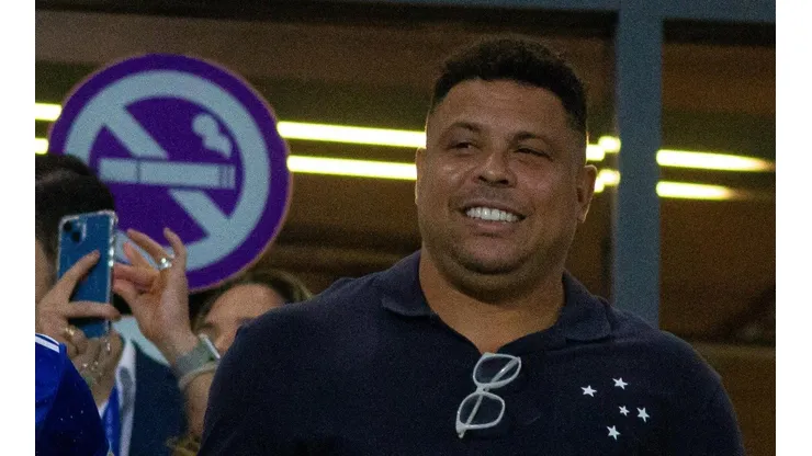 Agif/Fernando Moreno - Ronaldo é homenageado no Cruzeiro