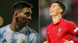 Agif/Heber Gomes e Getty Images/Carlos Rodrigues - Messi e Cristiano Ronaldo devem ganhar sucessores