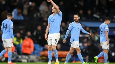 Foto: Michael Regan/Getty Images - Haaland marcou dois na vitória do City