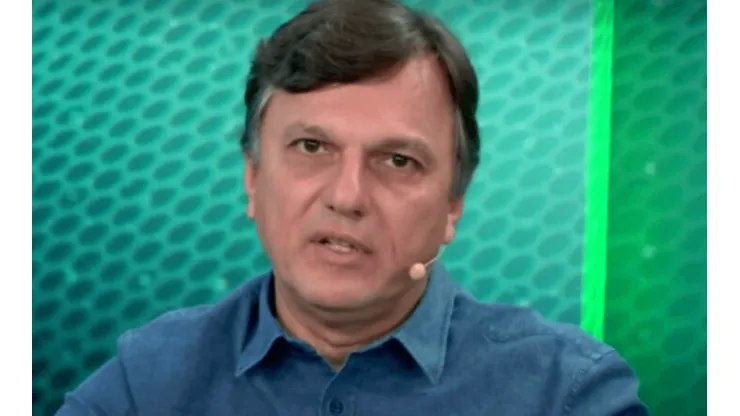 Foto: Reprodução Jovem Pan/ "Não adianta se iludir", Mauro Cezar é sincero sobre retorno do Cruzeiro na Série A.