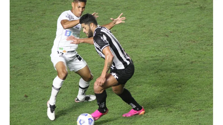 Foto: Fernanda Luz/AGIF - BRASILEIRO A 2021, SANTOS X ATLETICO MINEIRO