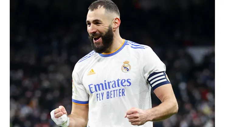 Foto: Gonzalo Arroyo Moreno/Getty Images/Espanha - Benzema: francês é referência no ataque do Real Madrid