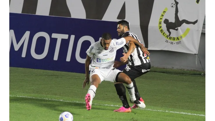 BRASILEIRO A 2021, SANTOS X ATLETICO MINEIRO